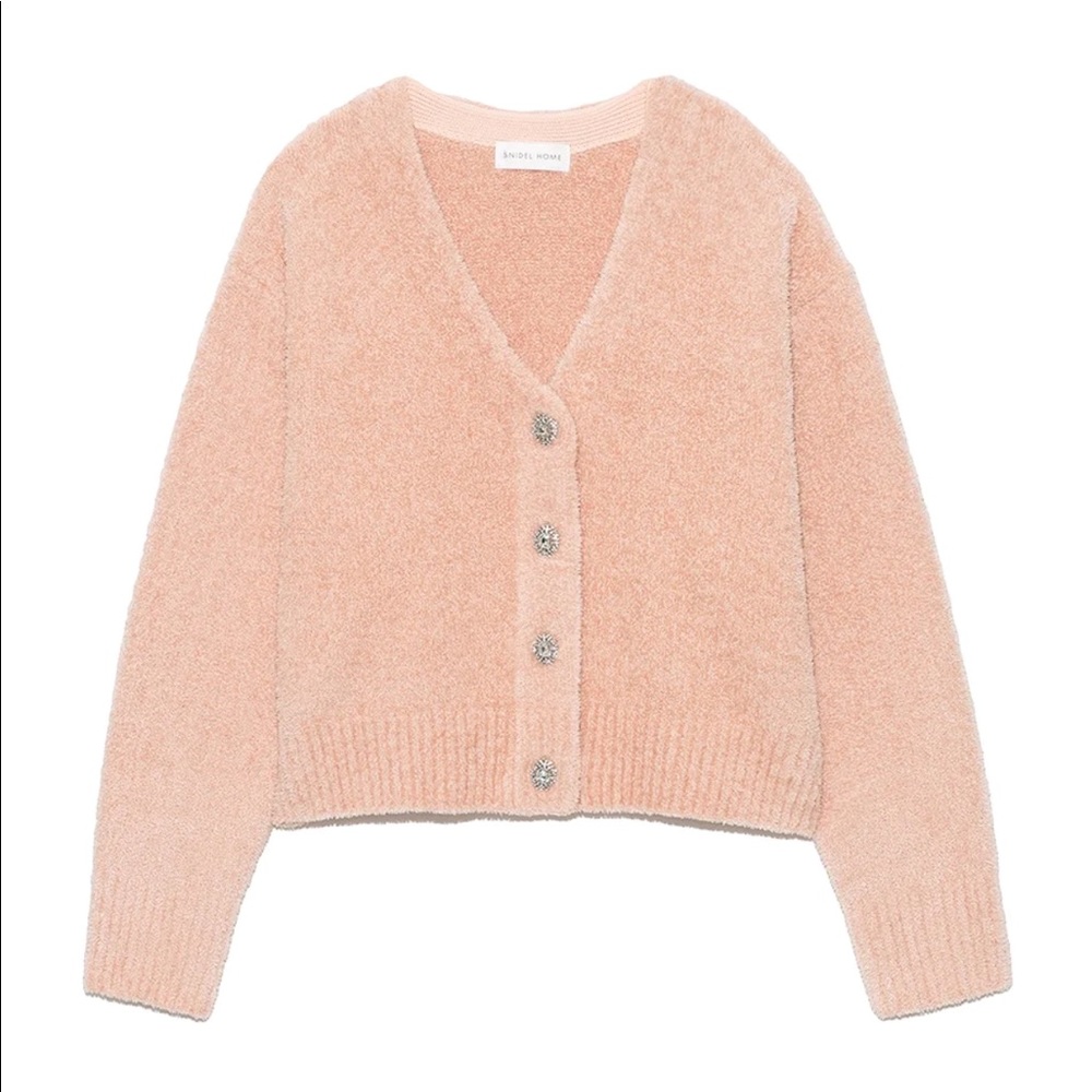 Snidel Feather Yarn Bijoux Cardigan